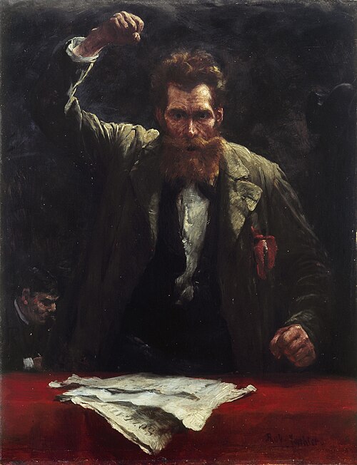 The Socialist, 1885, Robert Koehler