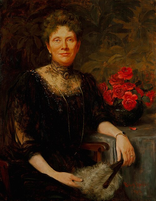 Portrait of Alvina Roosen, 1906, Robert Koehler