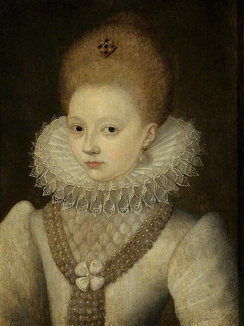 Portrait of a Lady in White, 1605, Étienne Dumonstier