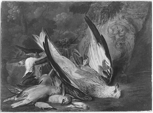 Totes Federwild, 1754, Jacob Xaver Vermoelen