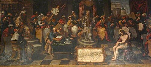 Christ before Pilate, , Domenico Falcini