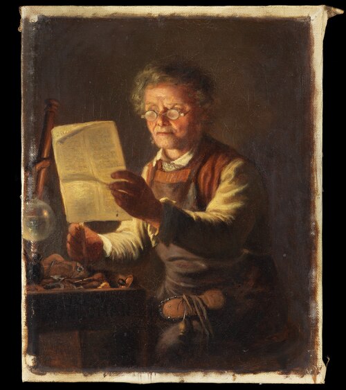Den politiske skomakaren, 1870, Geskel Saloman