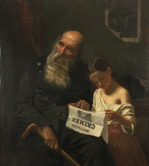 News from the Crimean War, 1855, Geskel Saloman