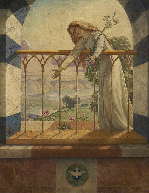 The Blessed Damozel, , William Shakespeare Burton