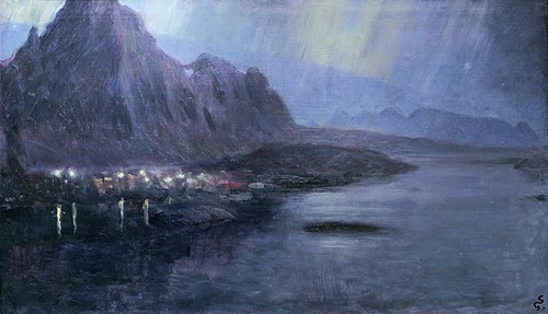 De Svolvær, 1934, Gudmund Stenersen