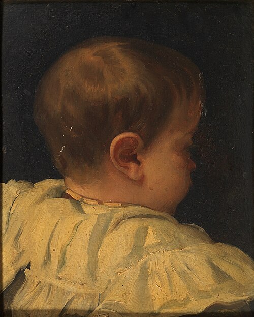 Fernando hijo del pintor, 1861, Víctor Manzano y Mejorada