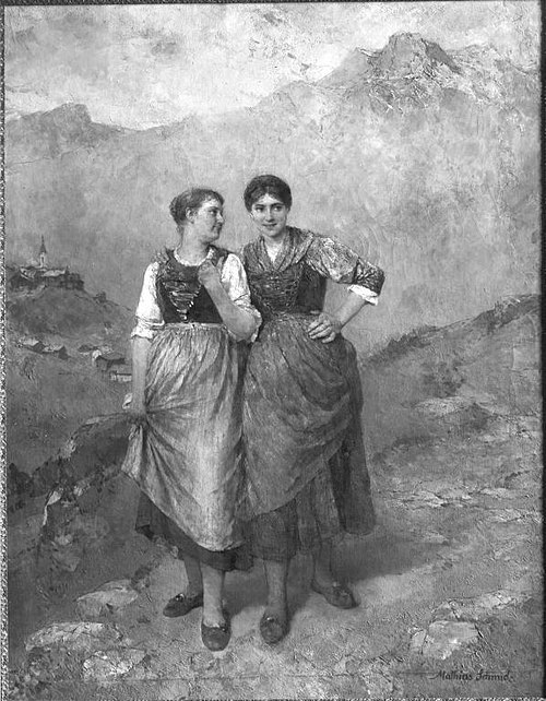 Klatschrosen, 1895, Matthias Schmid