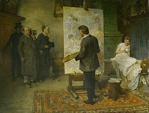 The fire inspection, 1888, Matthias Schmid