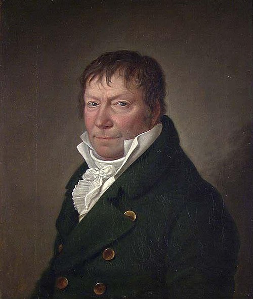 Portrait of Architect Olav Olavsen, 1820, Jacob Munch