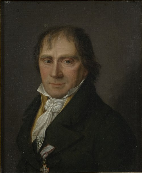 Brystportrett av eidsvoldsmann og verkseier Jacob Aall, 1817, Jacob Munch