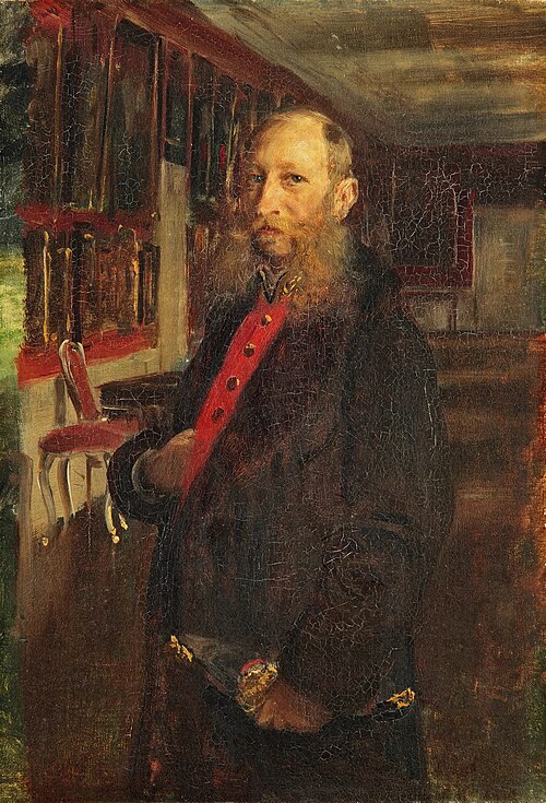 Baron Tage Reedtz-Thott., 1890, Otto Bache