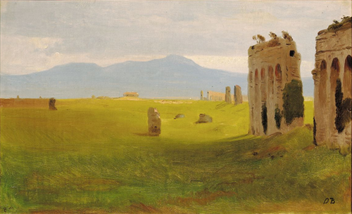 From the landscape around Rome., 1892, Otto Bache