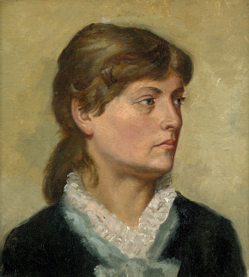 Portrait of Sofie Holten., 1902, Otto Bache