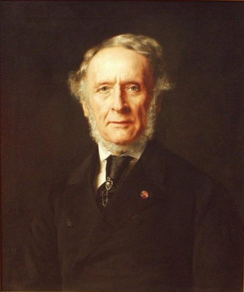 Portrait of J.P.E. Hartmann., 1884, Otto Bache