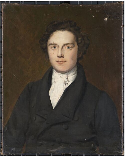 Portret van een onbekende jongeman, 1826, Tjeert Eernstman