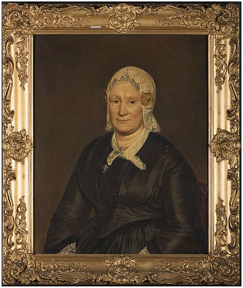 Portret van Eelkje Meinardy, 1857, Tjeert Eernstman