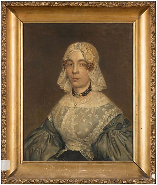 Portrait of Fokje Fellinga (1800-1876), 1837, Tjeert Eernstman