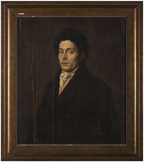 Portret van Albert Tjeerds Boonstra, 1823, Tjeert Eernstman