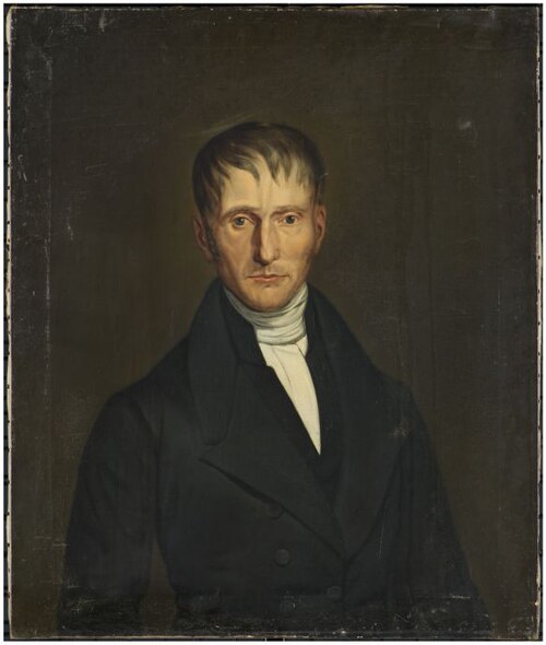 Portret van Joannes Stinstra, 1842, Tjeert Eernstman