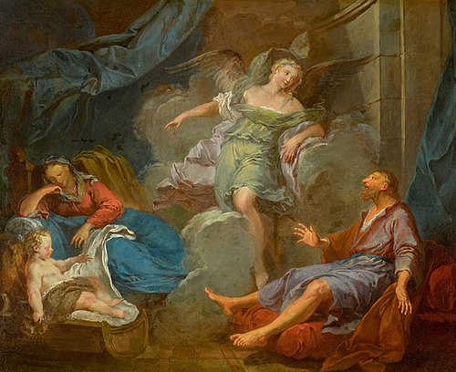 The Dream of Saint Joseph, , François Boucher
