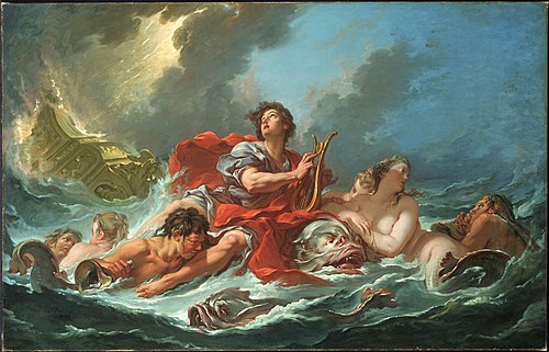 Arion on the Dolphin, 1748, François Boucher