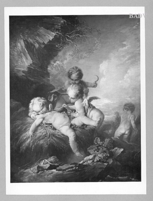 sleeping Amor, 1728, François Boucher