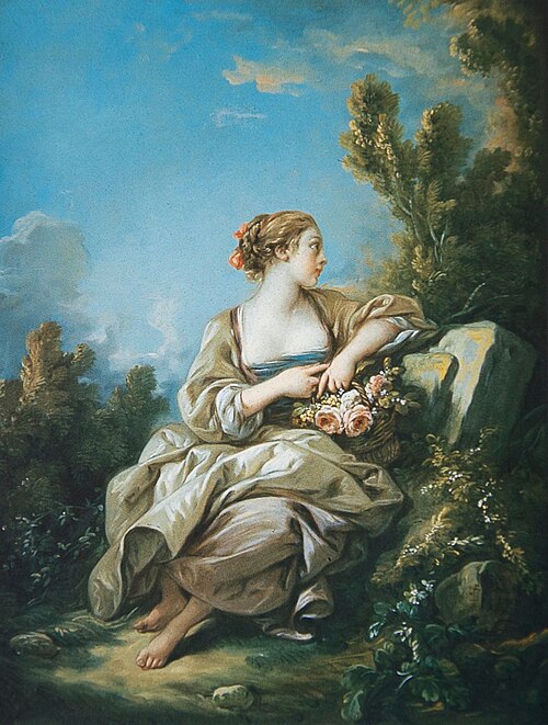 La petite jardinière, 1767, François Boucher
