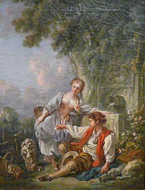 L'Obéissance récompensée, 1768, François Boucher