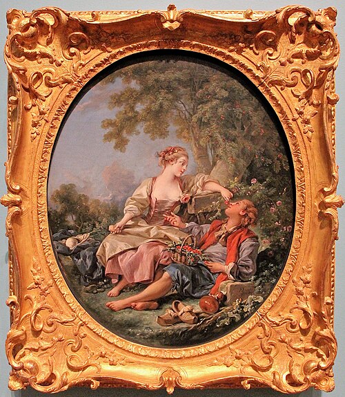 Les sabots, 1768, François Boucher