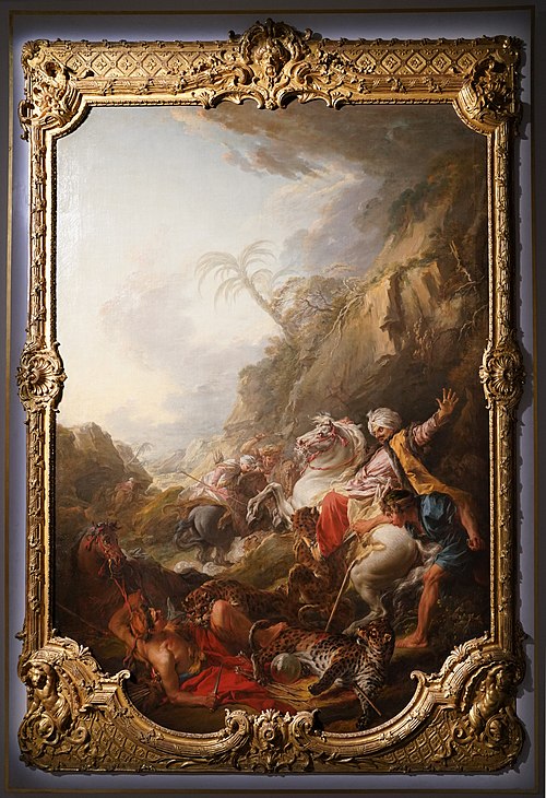 La Chasse au leopard, 1736, François Boucher