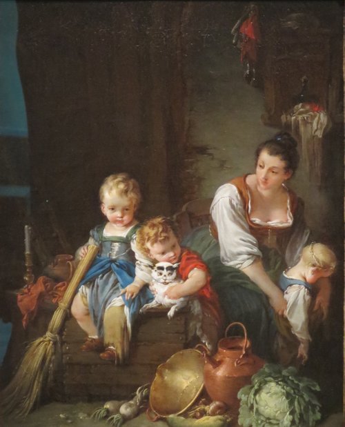 La belle fermière, 1732, François Boucher