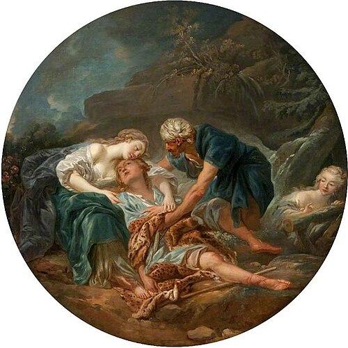 Amintas Revived by Sylvia, , François Boucher
