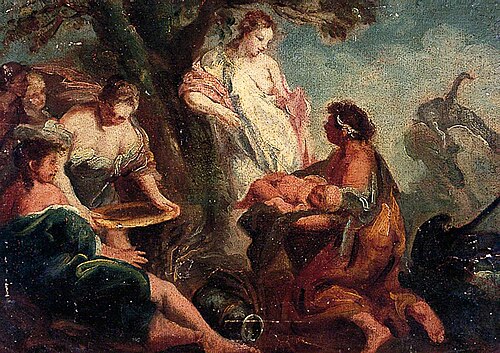 Sketch for a Feast (Sketch for the Birth of Adonis), , François Boucher