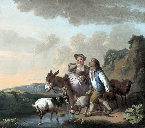 Rustic Courtship, , François Boucher