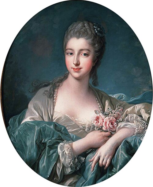 Portrait d'une dame, 1765, François Boucher