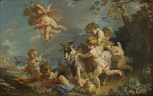 Jeux d’enfants ou l’Automne, , François Boucher