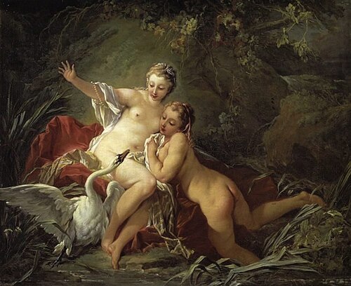 Leda and the Swan, 1742, François Boucher