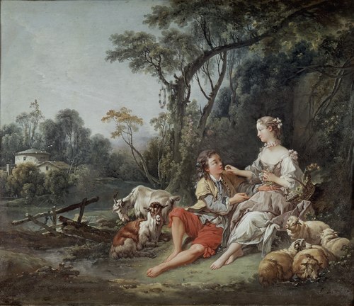 Are They Thinking About the Grape?, 1747, François Boucher