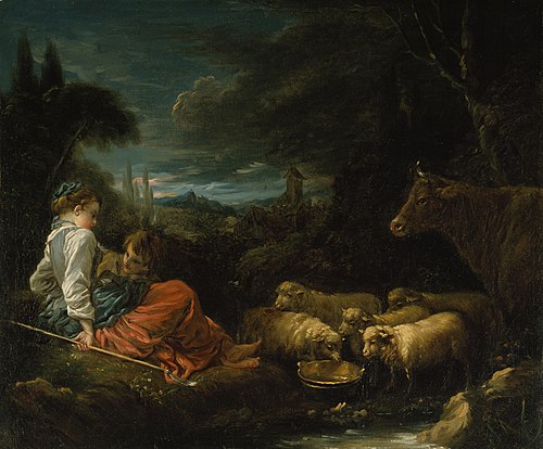 Pastoral, 1730, François Boucher