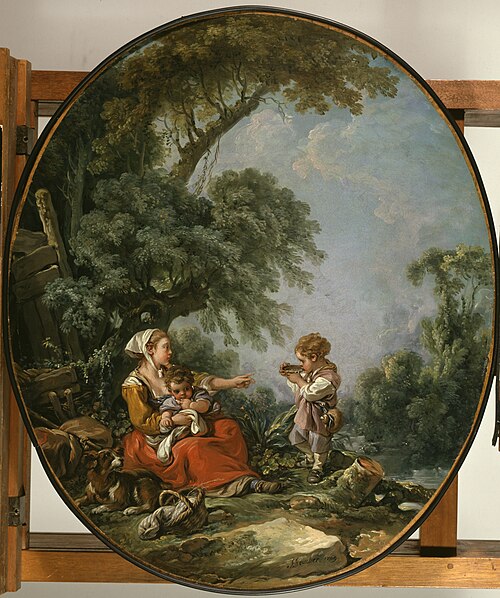 Pastoral Repast, 1769, François Boucher