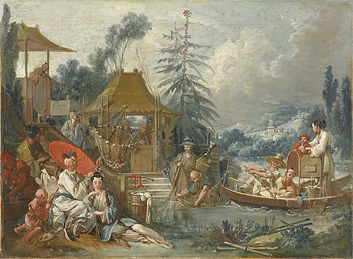 Chinese Fishing, 1742, François Boucher