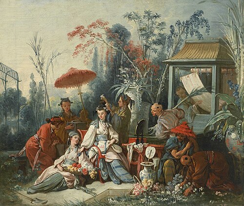 Chinese Garden, 1742, François Boucher