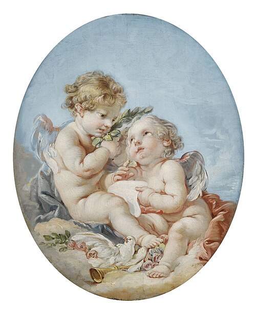 Poetry, 1750, François Boucher