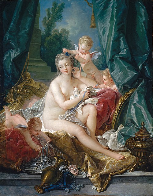 The Toilette of Venus, 1751, François Boucher