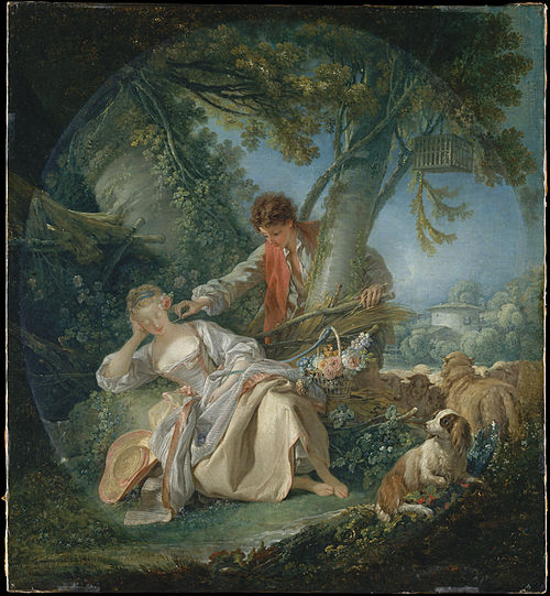 The Interrupted Sleep, 1750, François Boucher
