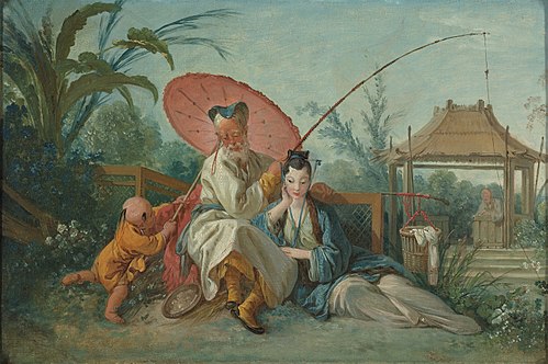 Chinoiserie, 1750, François Boucher