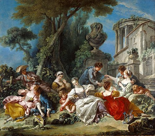 The Bird Catchers, 1748, François Boucher