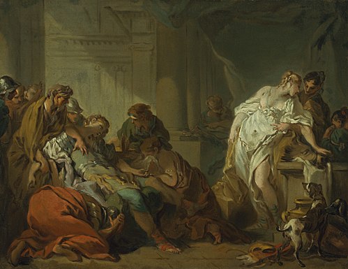 Death of Meleager, 1727, François Boucher
