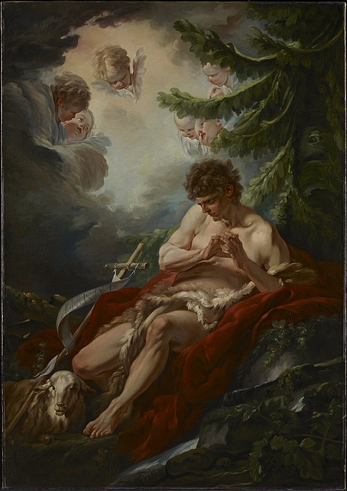 Saint John the Baptist, 1755, François Boucher