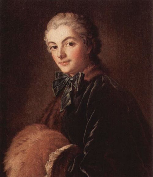 Young Lady with a Muff, 1737, François Boucher